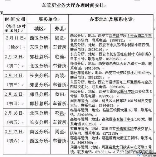 车管所春节一般什么时候放假(车管所春节什么时候放假2024)