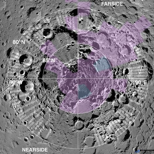 月球两极有水吗(地球的南极北极都是冰天雪地,那月球的两极呢)