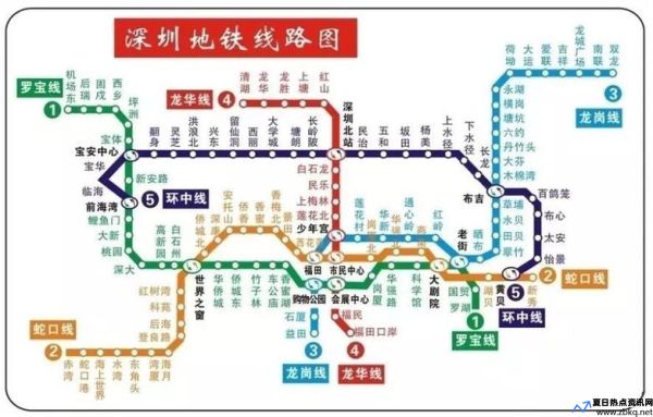 深圳有几个火车站地图(深圳火车站分布图)