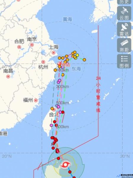 台风的行走路径(台风行径路线图)