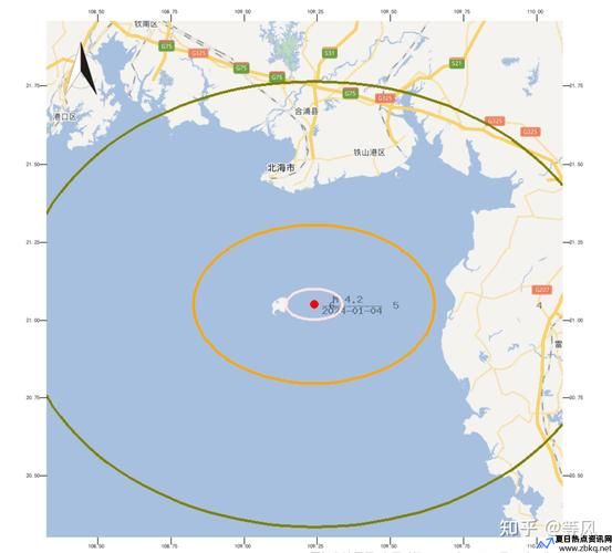 北海地震烈度(北海地震了吗最新消息查询)