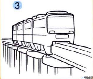 空中轨道列车怎么画(国内首条悬挂式空中轨道列车)